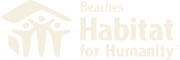 Beaches Habitat for Humanity logo — Jacksonville Beaches nonprofit served by Break Coffee Cart